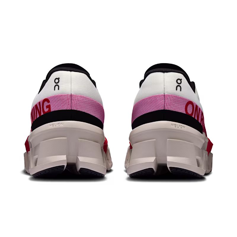 Tênis ON Cloudmonster 2 Feminino - Ivory  |  Red
