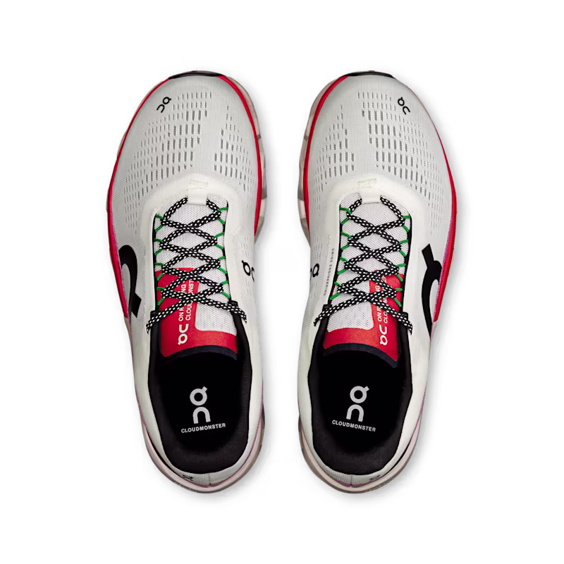 Tênis ON Cloudmonster 2 Masculino - Ivory  |  Silver