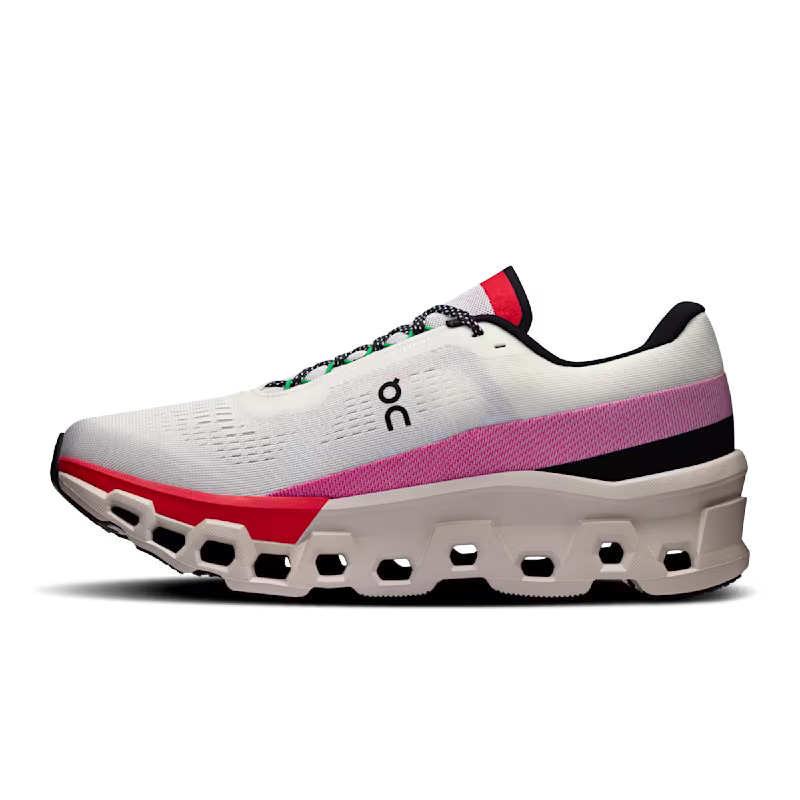 Tênis ON Cloudmonster 2 Masculino - Ivory  |  Silver