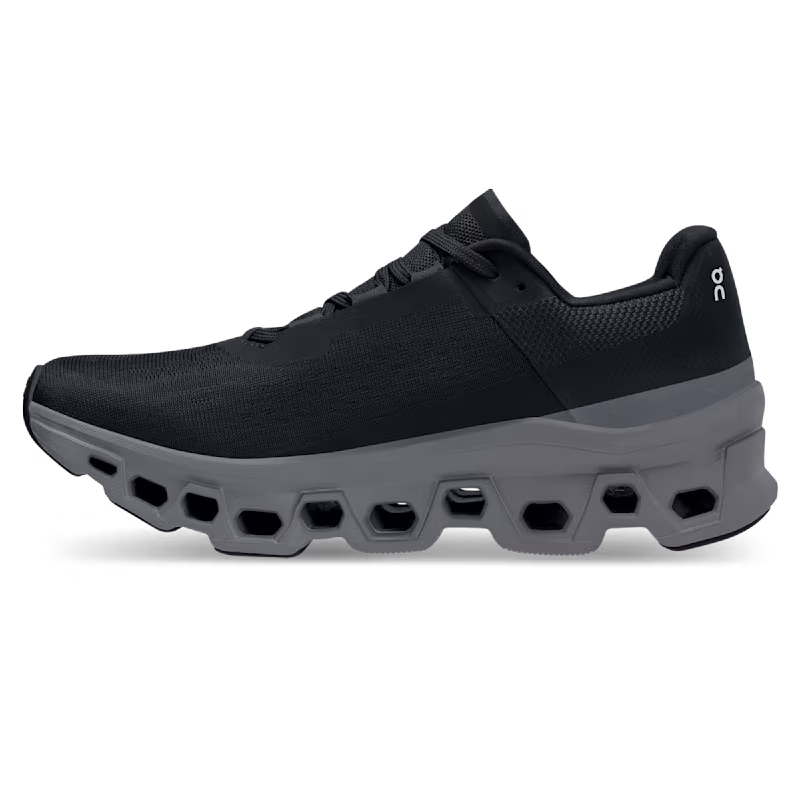 Tênis ON Cloudmonster Feminino - Black  |  Magnet