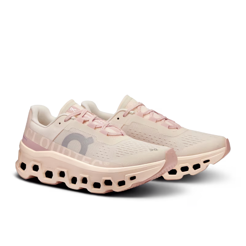 Tênis ON Cloudmonster Feminino - Moon  |  Fawn