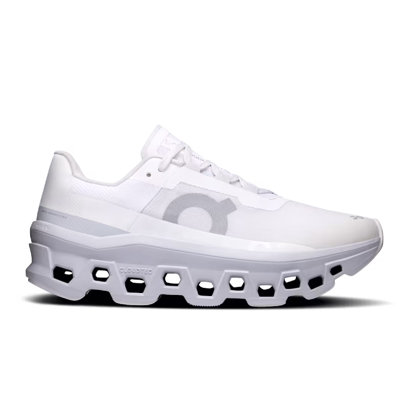 Tênis ON Cloudmonster Feminino - White  |  Glacier