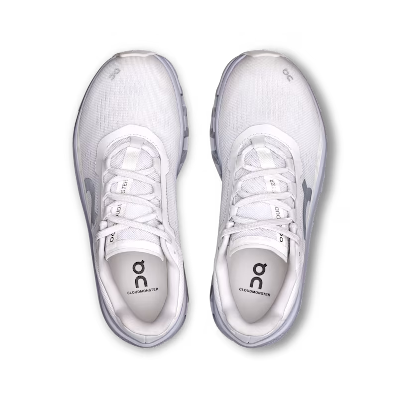 Tênis ON Cloudmonster Feminino - White  |  Glacier