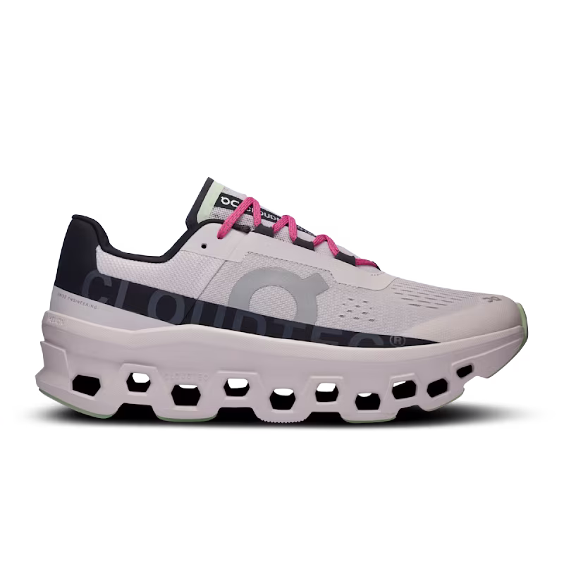 Tênis ON Cloudmonster Masculino - Frost  |  Black