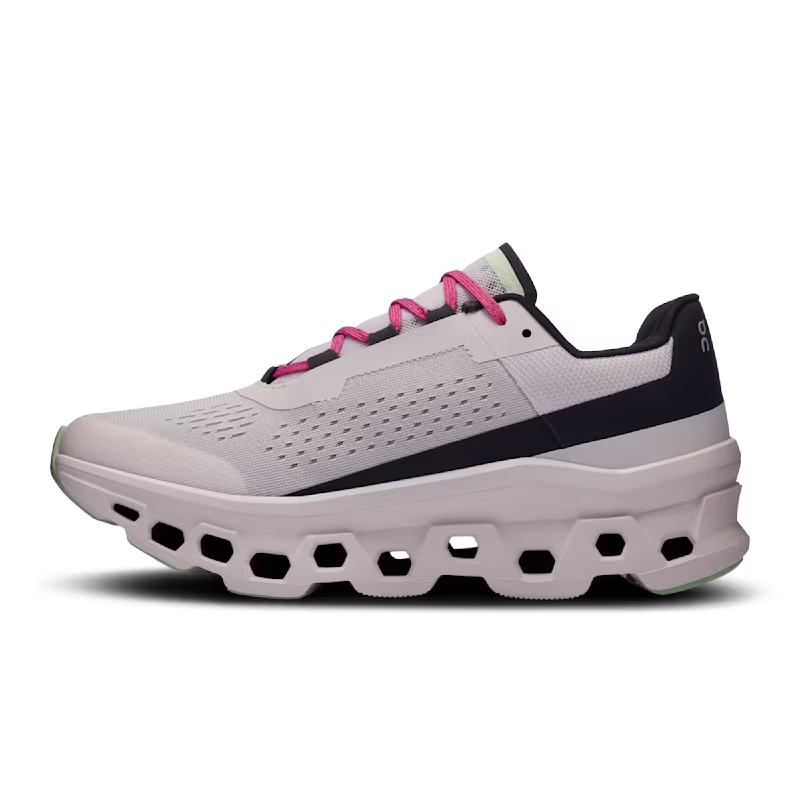 Tênis ON Cloudmonster Masculino - Frost  |  Black