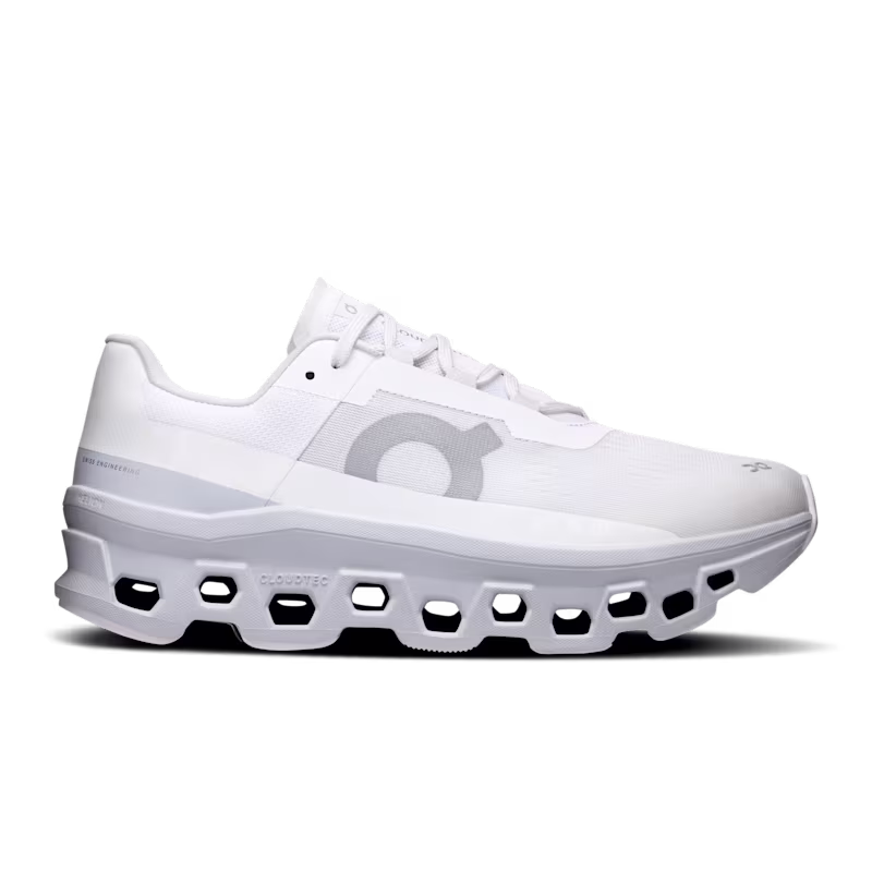 Tênis ON Cloudmonster Masculino - White  |  Glacier