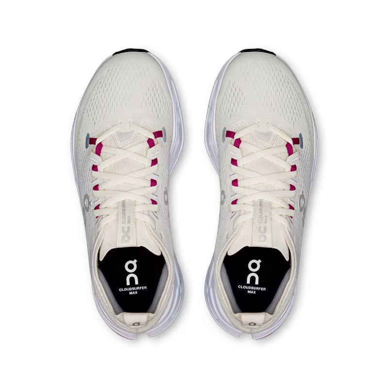 Tênis ON Cloudsurfer Max Feminino - Ivory  |  Arctic