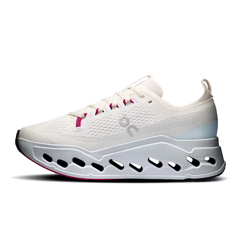 Tênis ON Cloudsurfer Max Feminino - Ivory  |  Arctic