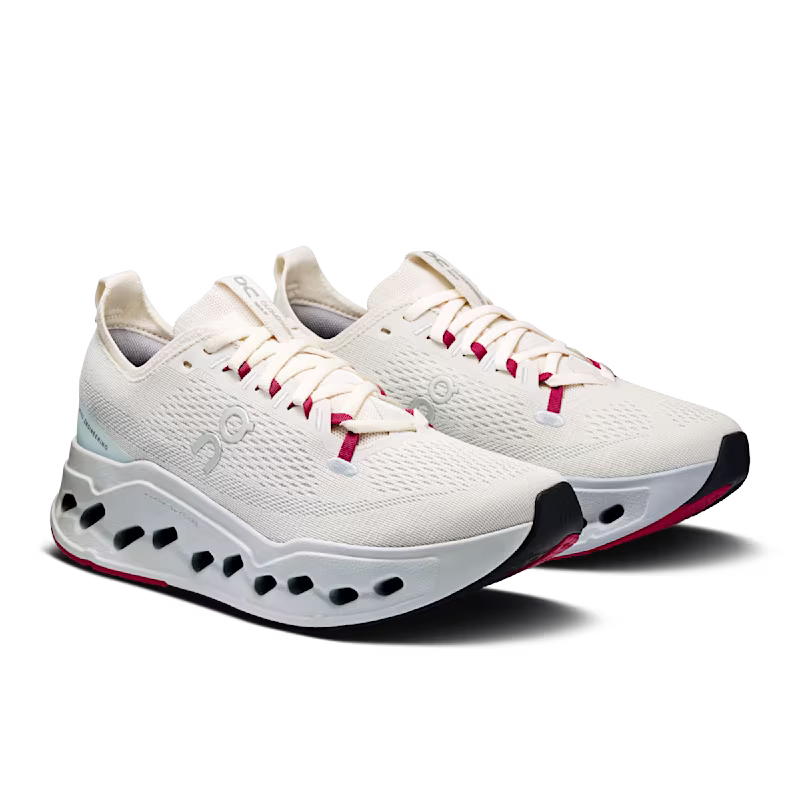 Tênis ON Cloudsurfer Max Feminino - Ivory  |  Arctic